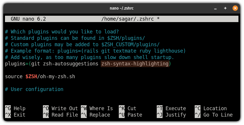 在 zsh 中启用语法高亮